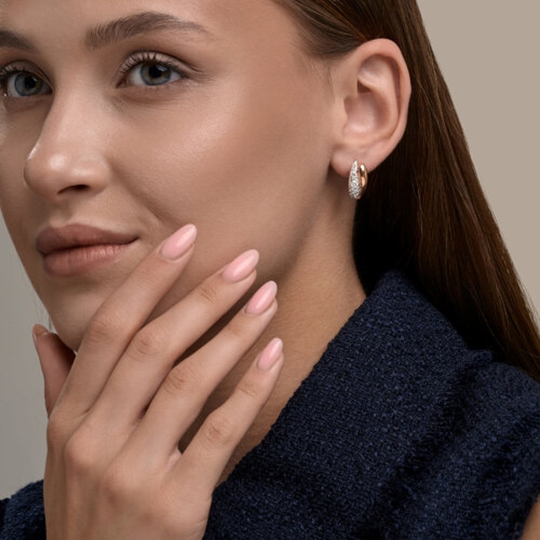 Серьги из серебра