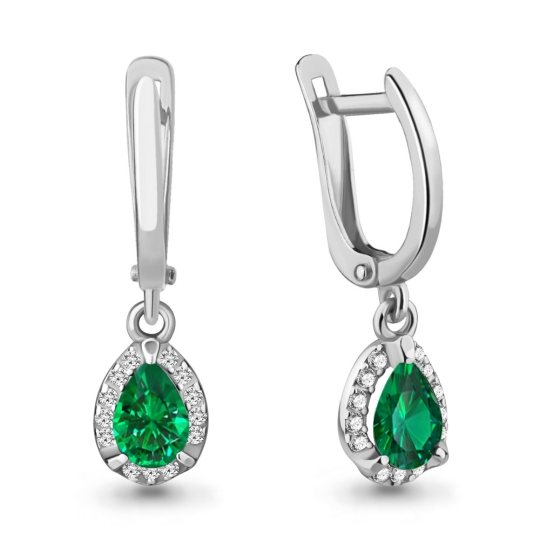 Серьги из серебра