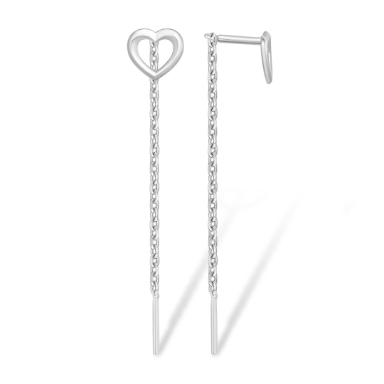 Серьги из серебра с эмалью