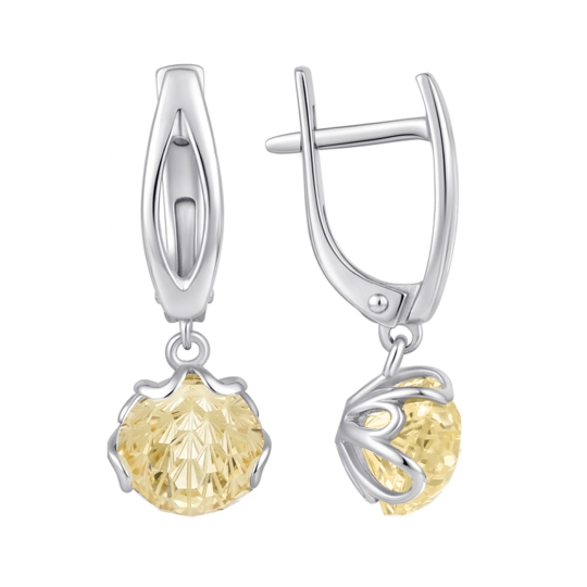 Серьги из серебра
