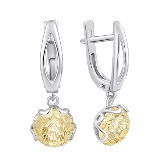 Серьги из серебра