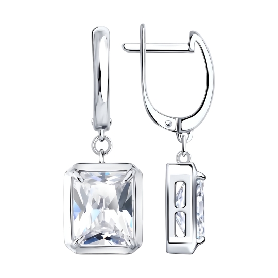 Серьги из серебра