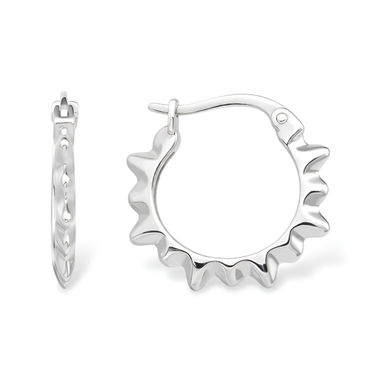 Серьги из серебра с жемчугом