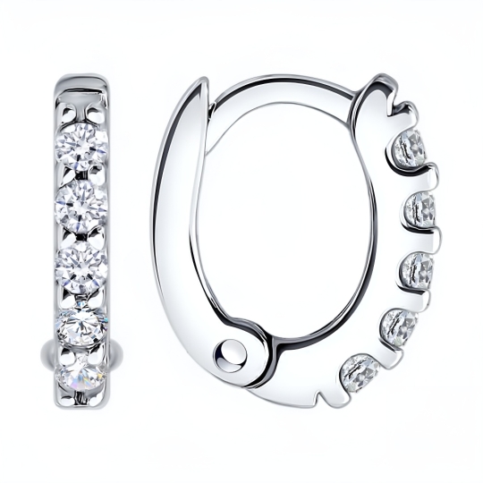Серьги из серебра