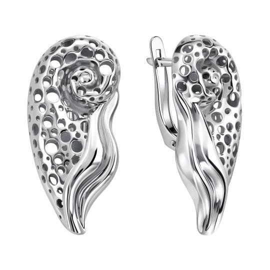 Серьги из серебра