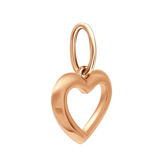 Подвеска из золота с фианитами "Р"