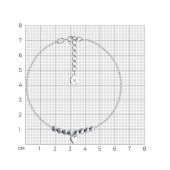 Браслет из серебра
