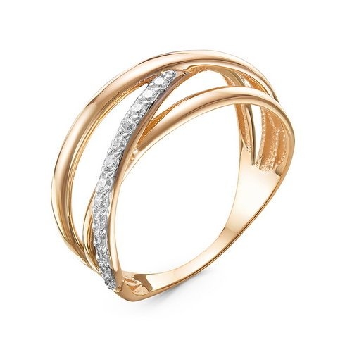 Кольцо из золота с бриллиантом 1 ct