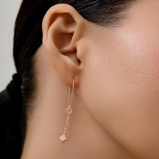 Серьги из золота