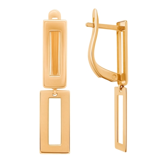 Серьги из золота с бриллиантами