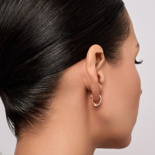 Серьги из золота 