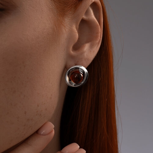 Серьги из серебра