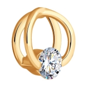 Подвеска из золота с бриллиантом