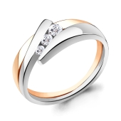 Кольцо из золота с бриллиантами