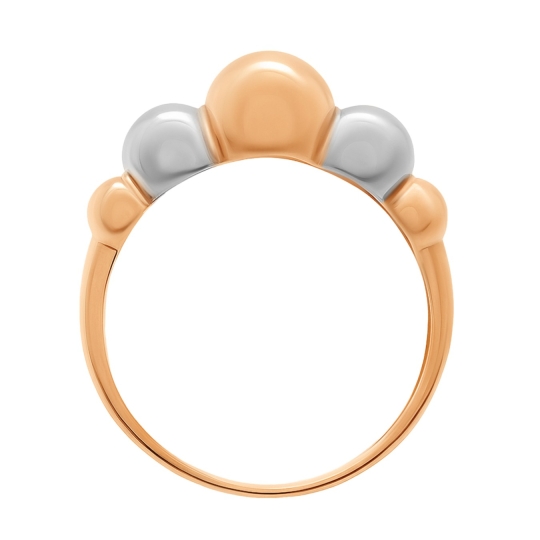 Кольцо из золота с фианитами