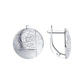 Серьги из серебра