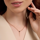 Подвеска из золота с фианитами