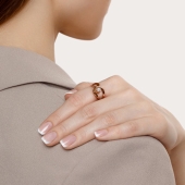 Кольцо из золота cо Swarovski Zirconia
