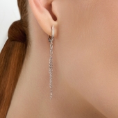 Серьги из серебра