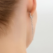 Серьги из серебра