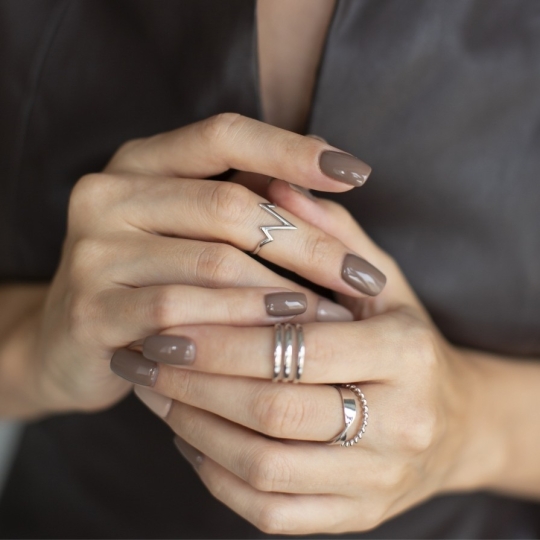 Кольцо из серебра