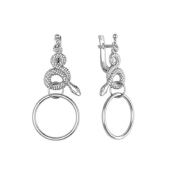 Серьги из серебра