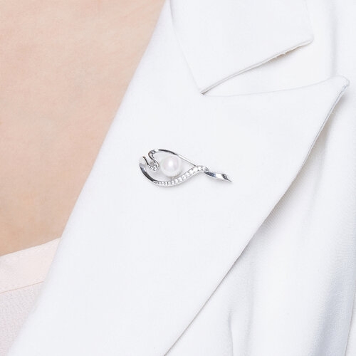 Брошь из серебра 