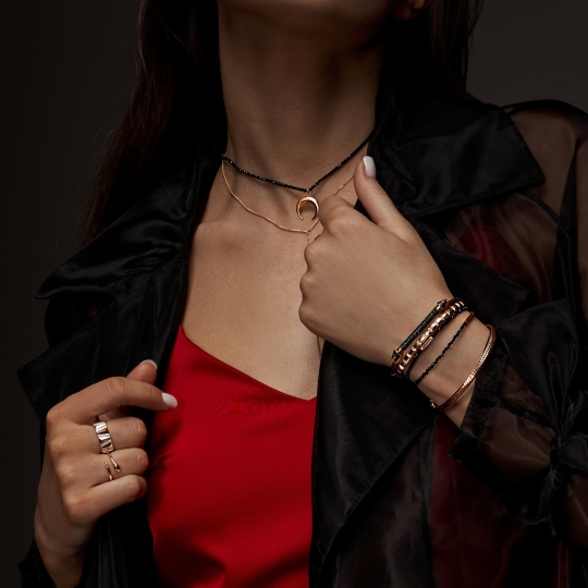 Браслет из лимонного золота