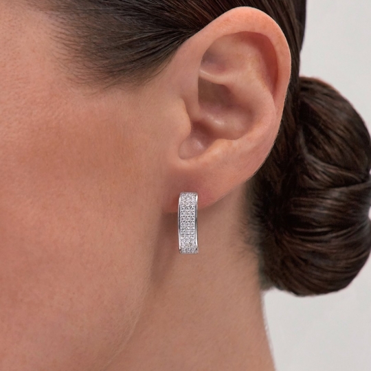 Серьги из серебра 