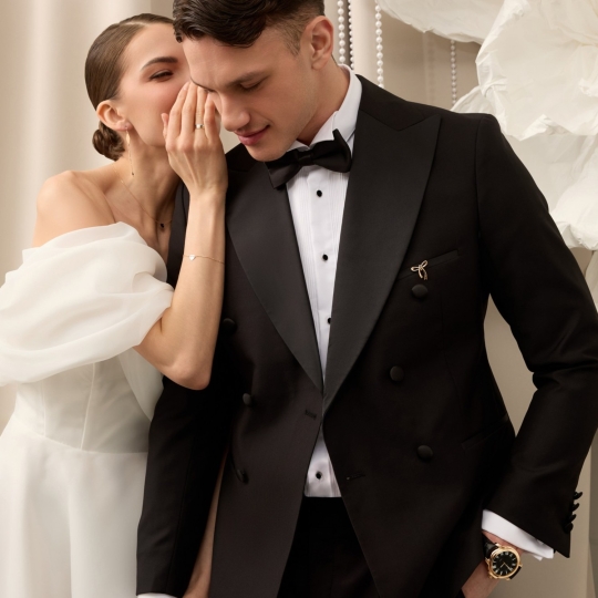 Обручальное кольцо из комбинированного золота