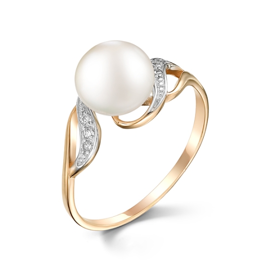 Кольцо из золота с бриллиантами