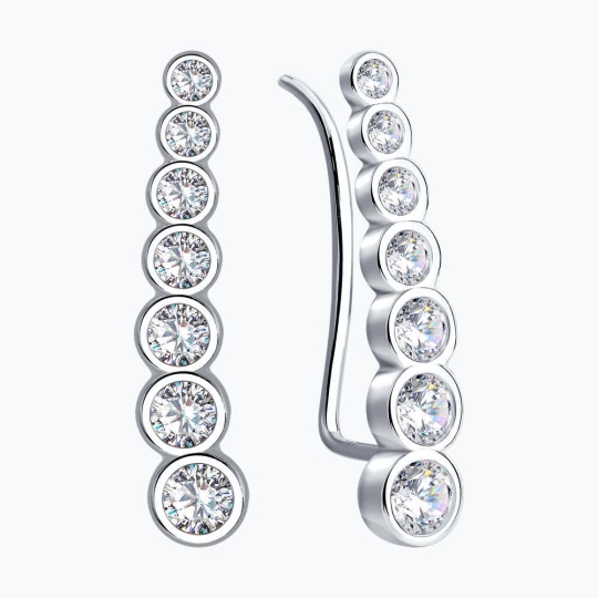 Серьги из серебра