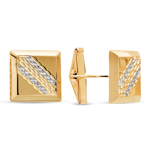 Запонки из золота