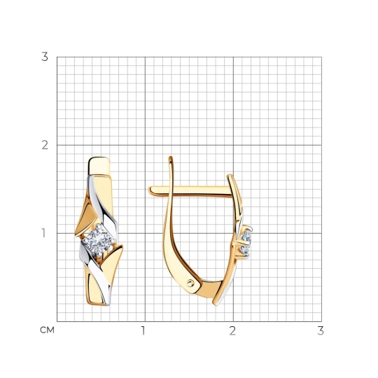 Серьги из золота