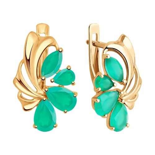 Серьги из золота 