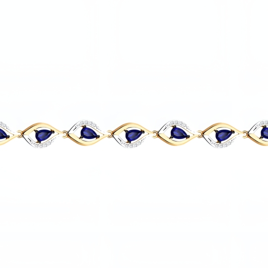 Браслет из лимонного золота с отверткой