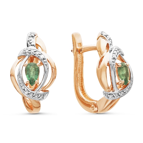 Серьги из золота