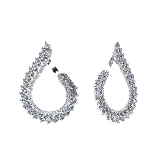 Серьги из серебра