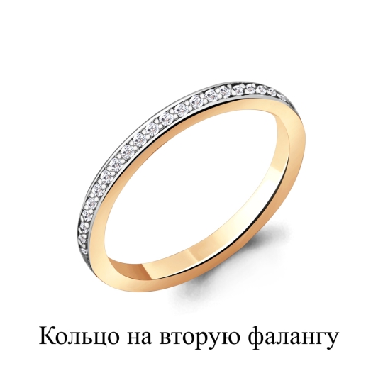 Кольцо из серебра с агатами и фианитами