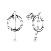 Серьги из серебра