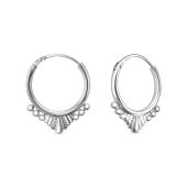 Серьги из серебра