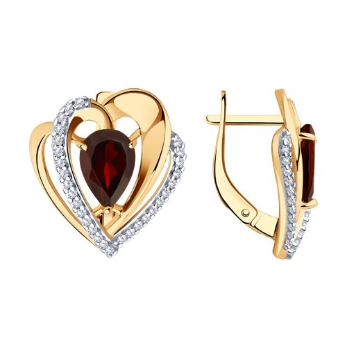 Серьги из серебра