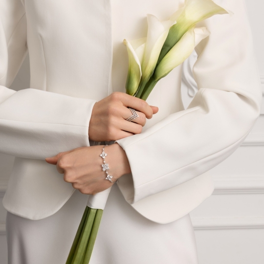 Кольцо из серебра с топазом London