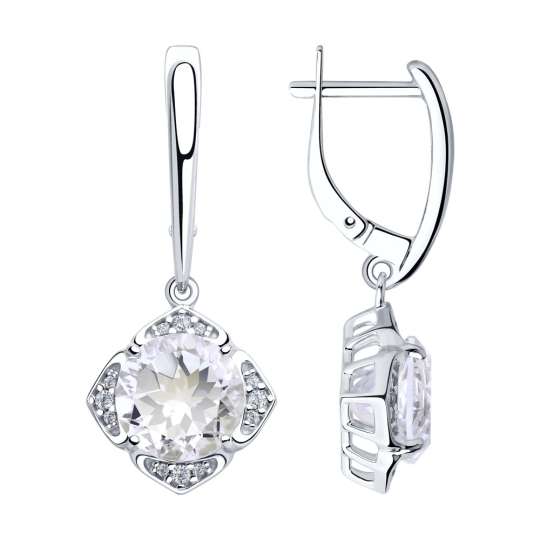 Серьги из серебра