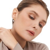 Серьги из золота с бриллиантами