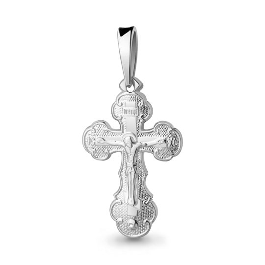 Подвеска из серебра с фианитом