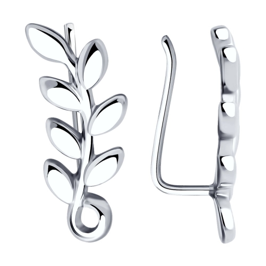 Серьги из серебра