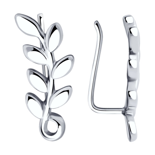 Серьги из серебра