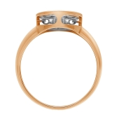 Кольцо из золота с бриллиантами и 