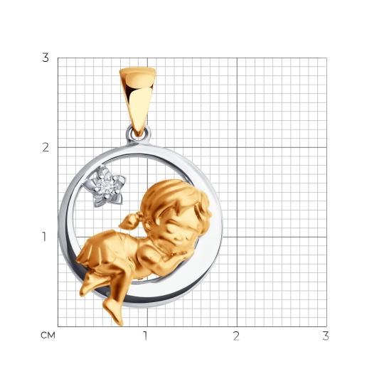 Подвеска из золота